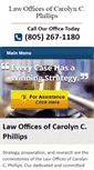 Mobile Screenshot of carolynphillipslaw.com